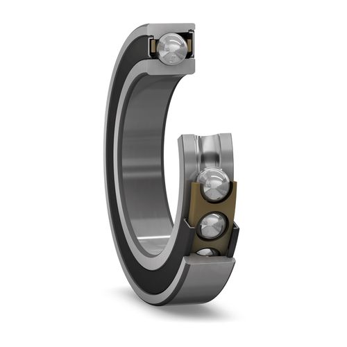 Ball bearing bearing - 70 series - SKF - angular-contact / steel ...