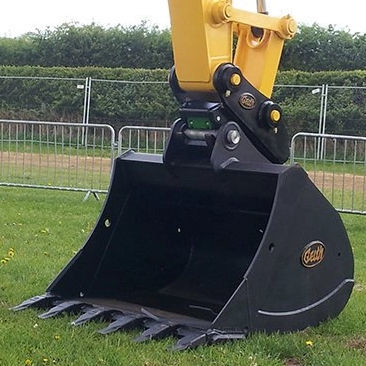Grading bucket - H14 series - Geith International Ltd. - for excavators / 6 teeth