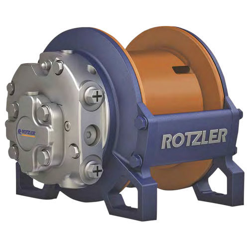 Hoisting winch - TITAN - ROTZLER HOLDING GmbH + Co. KG - hydraulic motor / wire rope / for cranes