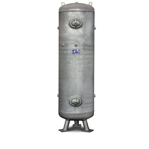 Compressed air tank - Atlas Copco Compressors - for marine applications / metal / galvanized
