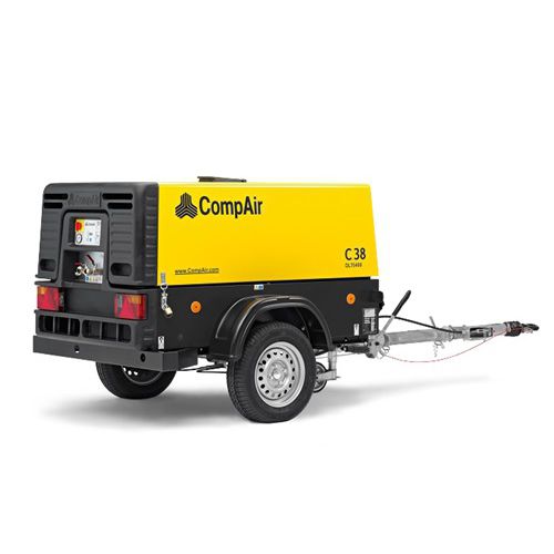 Screw compressor - DLT0409-R1 - COMPAIR - air / diesel engine / portable