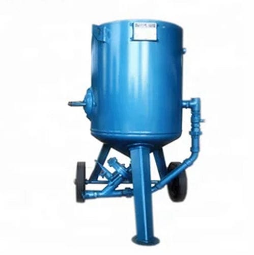 Manual sandblasting machine - TA-100L - Shandong Kaitai Shot Blasting Machinery Share Co., - pressure / mobile