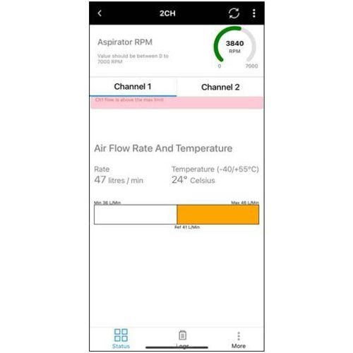 Monitoring mobile app - Xtralis - project management / data collection / security and access control