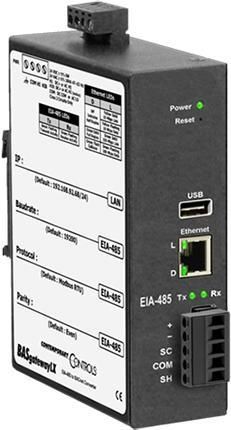 Communication gateway - BASGLX-M1 - Pertronic Industries Pty Ltd - Ethernet TCP/IP / RS-232 / RS-485