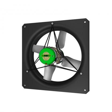 Wall-mounted fan - WLV / DLV series - Vostermans Ventilation - axial / ventilation / industrial