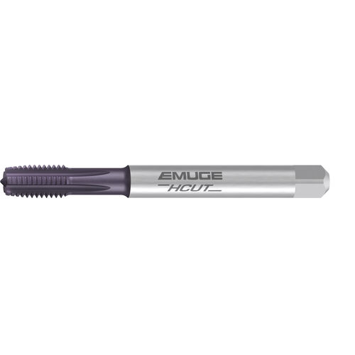 Monobloc machine tap - VHM-Rekord 1A-HCUT/C-TICN - EMUGE-FRANKEN - solid carbide / for hardened steel