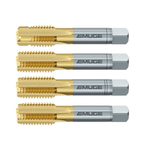 Monobloc tap - WM-set-4S(Nr.1"Z",Nr.1,Nr.2,F)-TIN - EMUGE-FRANKEN - HSS-E / for cast iron / for stainless steel