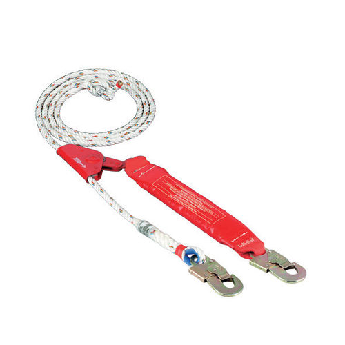 Rope fall arrest lanyard Sperian Fall Protection Soll adjustable