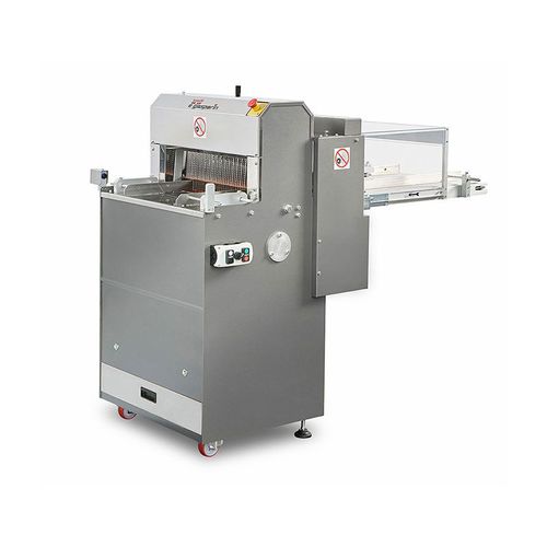 Automatic industrial bread slicer - Mod. 150-N  - Gasparin S.r.l. Brevetti - reciprocating blade / with belt conveyor