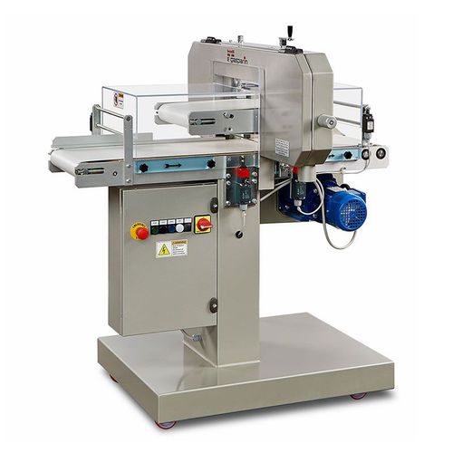 Automatic industrial bread slicer - Mod. 110/1 - Gasparin S.r.l. Brevetti - continuous band blade / horizontal