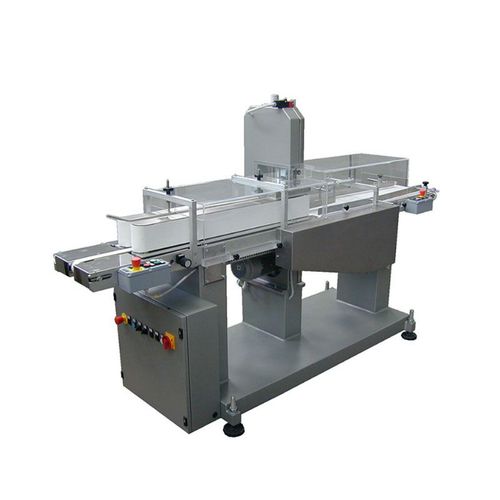 Automatic industrial bread slicer - Mod. 110V-DP - Gasparin S.r.l. Brevetti - continuous band blade / vertical