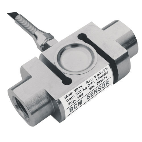Compression force transducer - 2911  - BCM SENSOR TECHNOLOGIES bv - rod end / weighing / compact