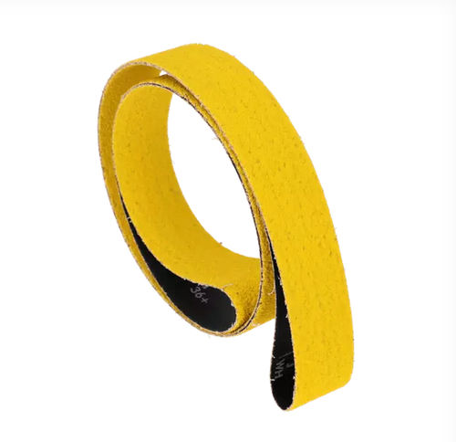Ceramic abrasive belt - RazorStar® - Norton Abrasives - alumina / polyester / narrow