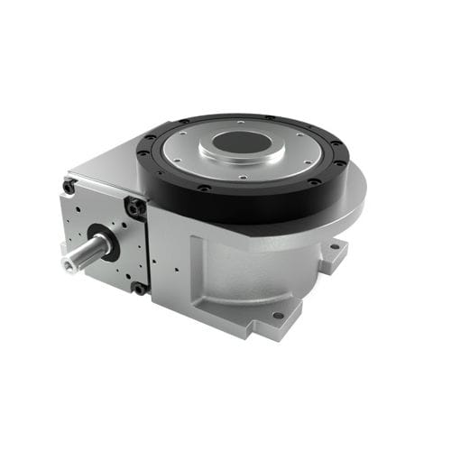 Motor-driven rotary indexing table - RIG series - COLOMBO FILIPPETTI - horizontal / for machine tools / globoidal cam