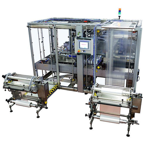 Sleeve wrapping machine with shrink tunnel - FILMline CMB - meurer ...