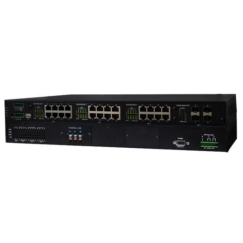 Managed ethernet switch - IPES-3424DSFP-2P series - Lantech Communications Europe GmbH - 28 ports / gigabit / layer 2