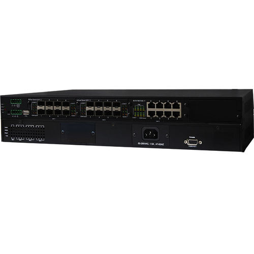 Managed ethernet switch - IGS-5816-2P series - Lantech Communications Europe GmbH - 24 ports / layer 2 / 19" rack
