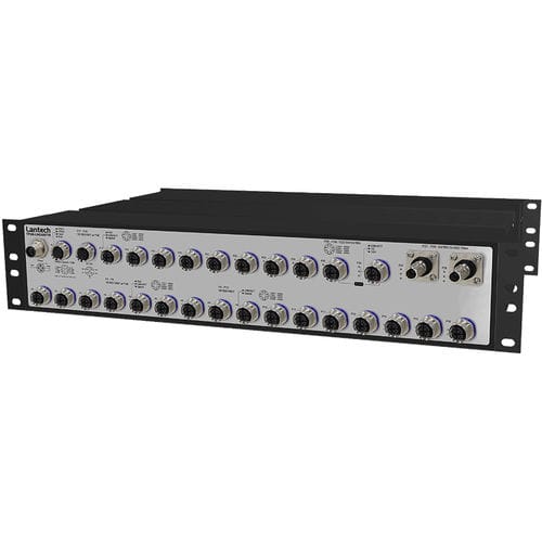 Managed ethernet switch - TPGS-L6424XFTR series - Lantech Communications Europe GmbH - 28 ports / 5G / rack-mount