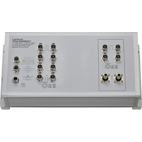Managed ethernet switch - TPGS-R5608MGFT series - Lantech Communications Europe GmbH - 14 ports / layer 2 / layer 3