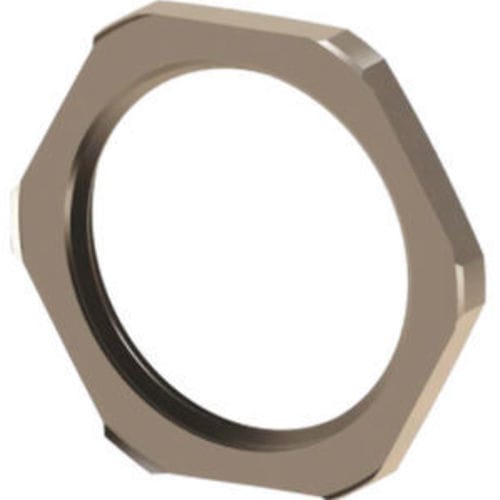 Hexagonal locknut - OMBLT 01 - ORTAC - nickel-plated brass / threaded