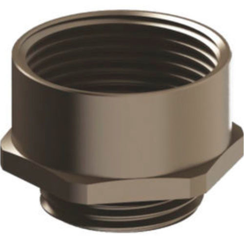 Pipe hydraulic adapter - M12AP7 - ORTAC - threaded / nickel / nickel-plated brass