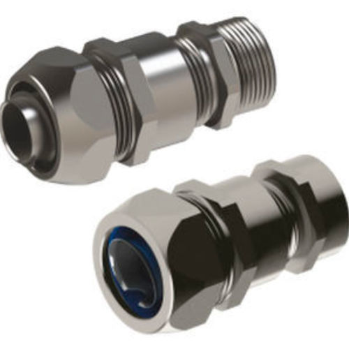 Hydraulic fitting - MLSRN series - ORTAC - threaded / ring / nickel-plated brass