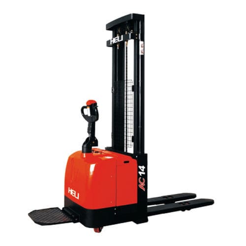 Electric stacker truck - CDD14 series - Anhui HeLi Co.,Ltd. - walk ...