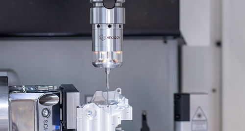 Measurement touch probe - m&h IRP40.02 - HEXAGON MANUFACTURING INTELLIGENCE - infrared / for machine tools / compact