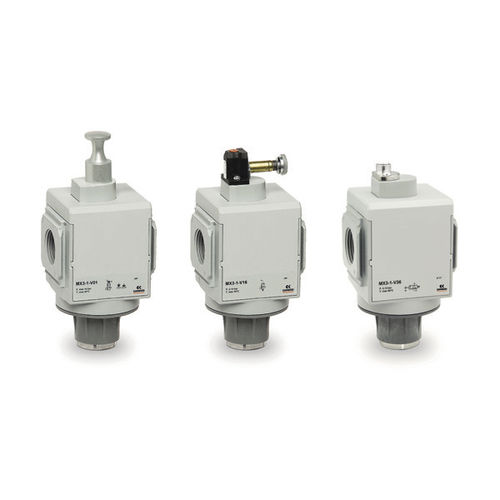 Spool pneumatic directional control valve - MX series - CAMOZZI AUTOMATION - pneumatically-operated / electrically-operated / manual