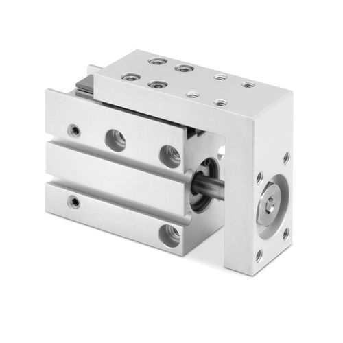 Pneumatic cylinder - MSN series - CAMOZZI AUTOMATION - piston / double-acting / ISO