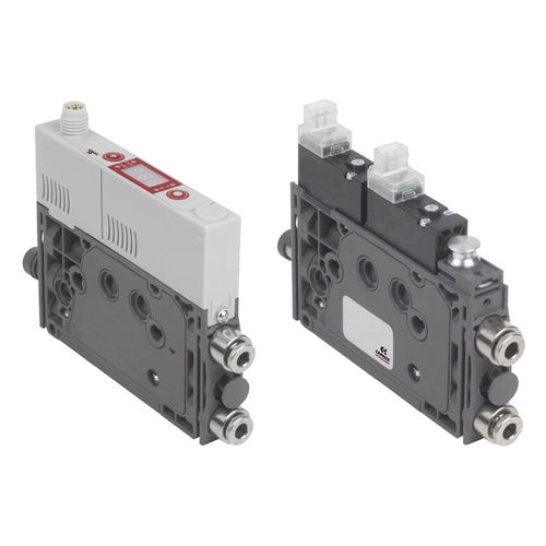 Lubricated Venturi ejector - VEQ - CAMOZZI AUTOMATION - single-stage / glass / printed circuit