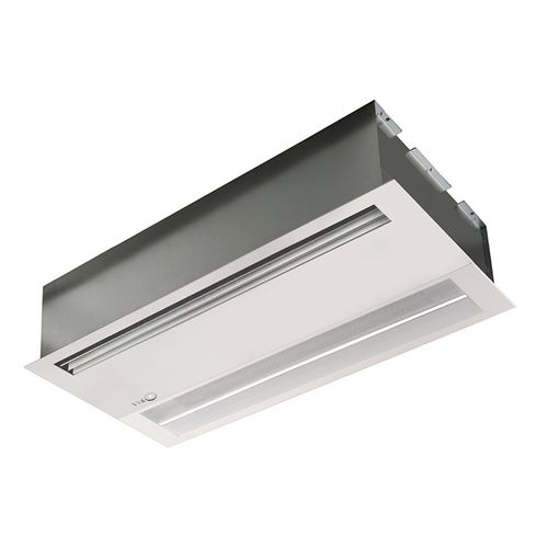 Hot air curtain - FINESSE - 2VV s.r.o. - horizontal / with electric heating