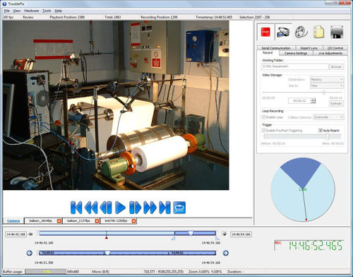 Monitoring software - TroublePix - EHD imaging - machine / for vision systems / video surveillance