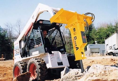 Hydraulic rock breaker - D&A 30V - D&A Heavy industry