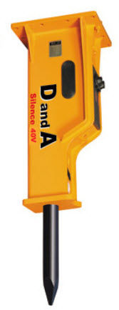 Hydraulic rock breaker - D&A 40V - D&A Heavy industry