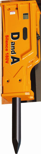 Hydraulic rock breaker - D&A 180V - D&A Heavy industry