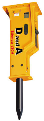 Hydraulic rock breaker - D&A 130V - D&A Heavy industry