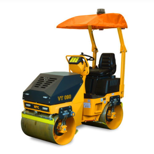 mini vibrating roller Mini Hand-held 600mm 700mm Single Drum Vibrating Roller for Construction main image 1