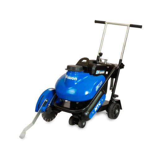 Floor saw - e.RZ 110 - NTC - for asphalt / electric