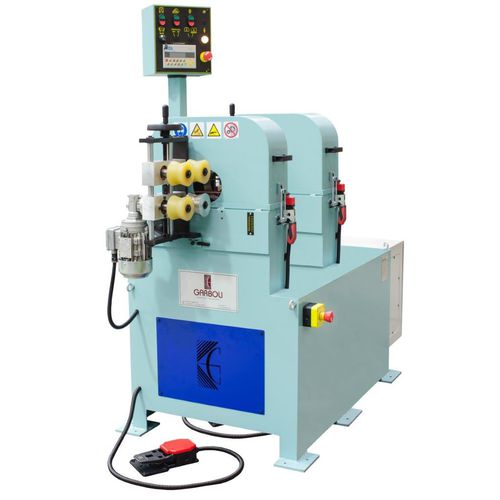 Orbital grinding/satin finishing machine - LPC 300 S - GARBOLI - for tubes / for round bars / manually-controlled