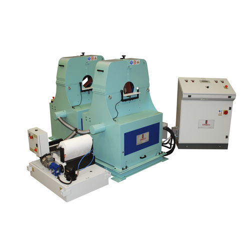 Orbital grinding/satin finishing machine - LPC 500 S - GARBOLI - for tubes / for round bars / manually-controlled