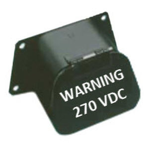 RF connector - Burton™ series  - Cooper Interconnect - jack / rectangular / grounding