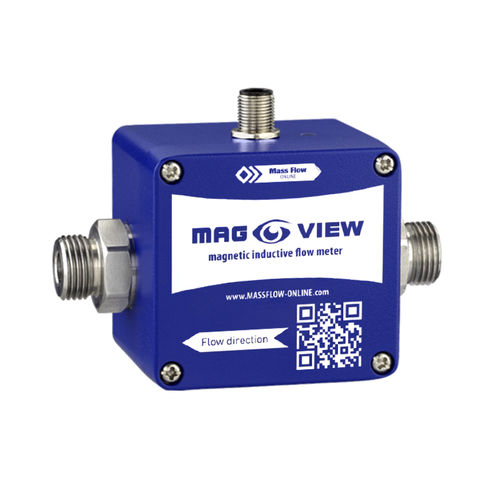 Magnetic flow meter - MVM-002-PN - Mass Flow ONLINE BV - volume / for liquids / in-line