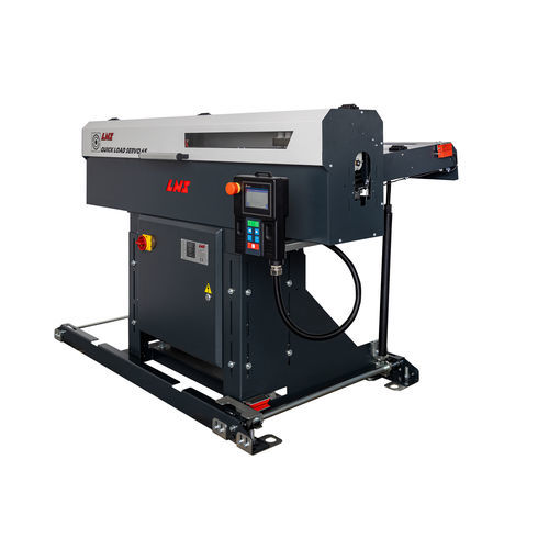Round bar bar feeder - QUICK LOAD SERVO 65 - LNS - for short bars / for CNC lathes / automatic