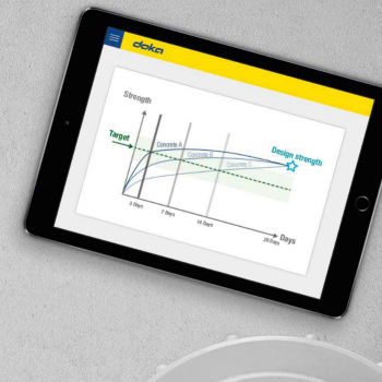 Temperature monitoring system - Concremote - DOKA - for infrastructures / monitoring / concreting
