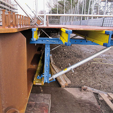 Modular formwork - ParaTop - DOKA - bridge / steel / metal