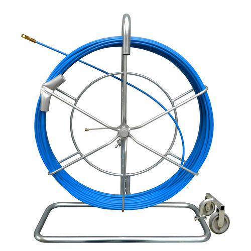 Fiberglass fish tape - SONDA 165/03R - CANFOR UTENSILI S.R.L. - flexible / with vertical cylindrical cage