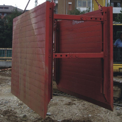 Sliding trench shoring system - SICURO - PILOSIO - steel / box