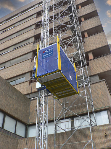 Electric elevator - ESP 1500 - PILOSIO - industrial / platform