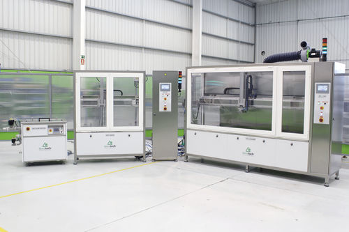 Ultrasonic cleaning machine - 18 Ga - TIERRATECH - automatic / for the pharmaceutical industry / custom